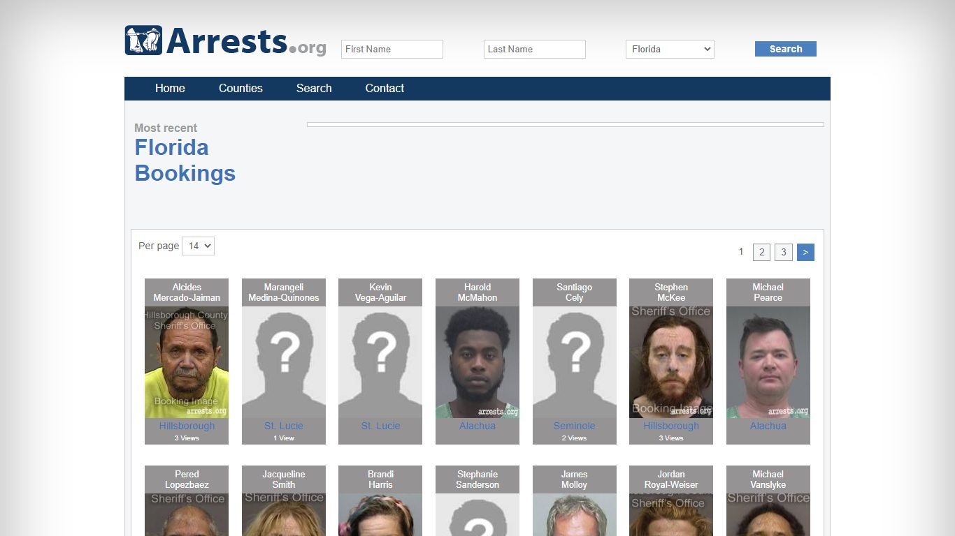 Hillsborough County Arrests and Inmate Search